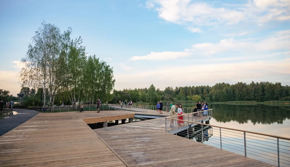 парк в северном береге